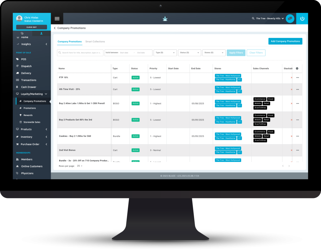 Dispensary POS & Payment Software for Cannabis Retailers | BLAZE