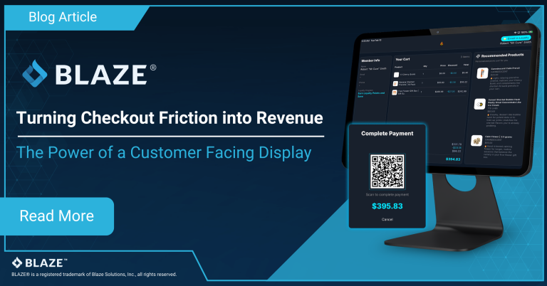 Customer facing Display for Dispensaries