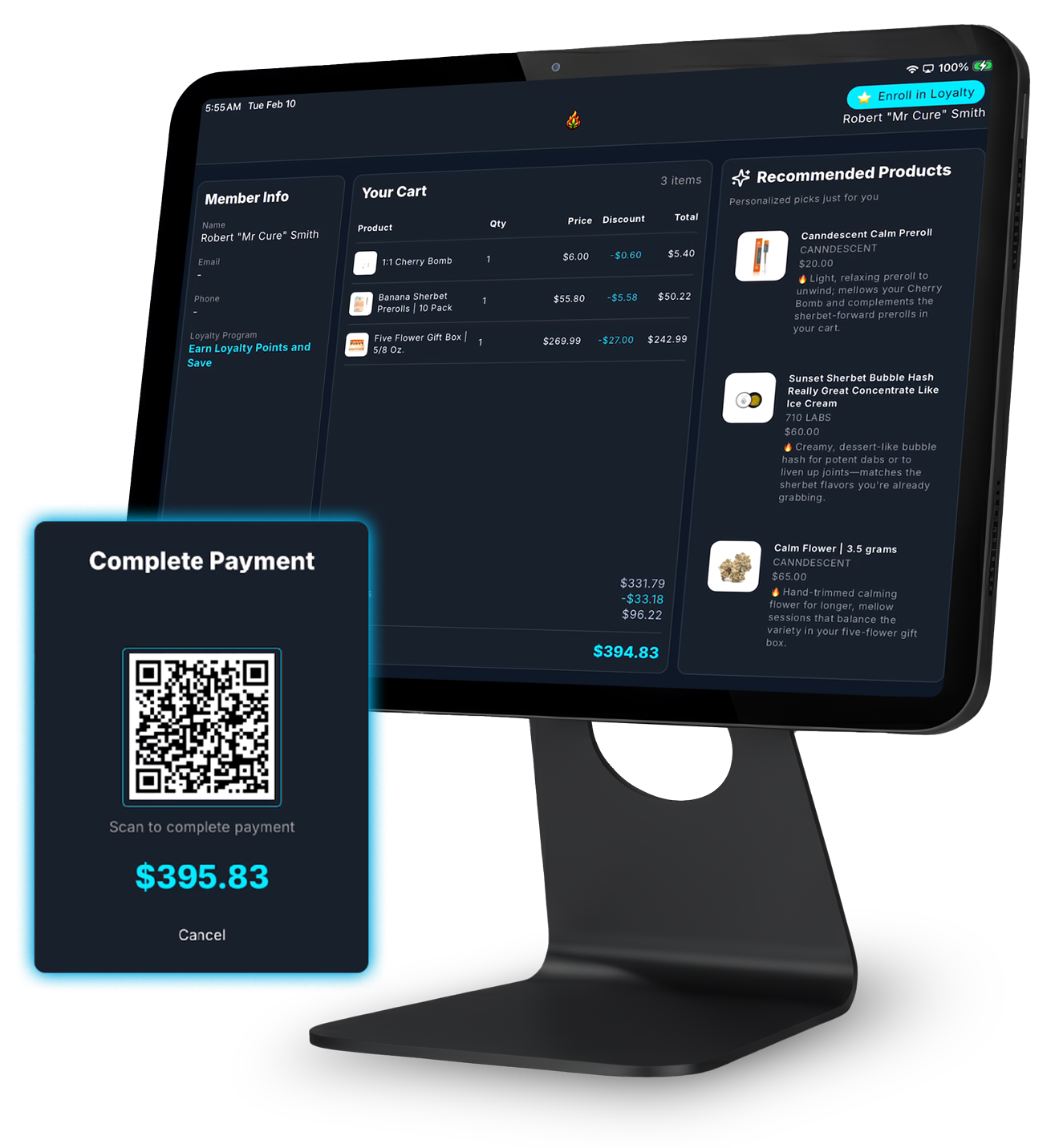BLAZEPAY ACH across in-store, pickup, and delivery